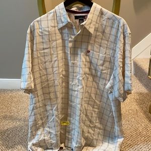 Men’s Quicksilver short sleeve button down,sizeXL